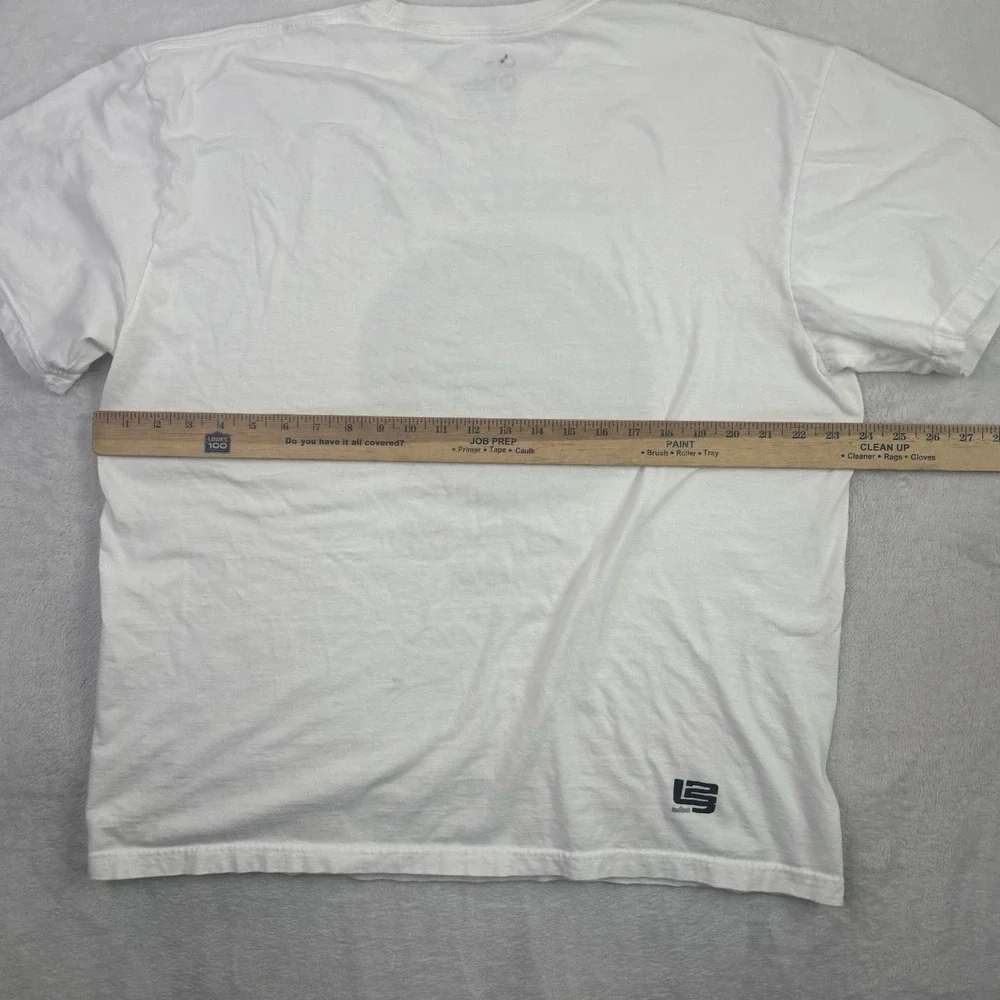 Nike Loose Fit Signature Series Lebron James White SS Graphic Shirt Men's XL